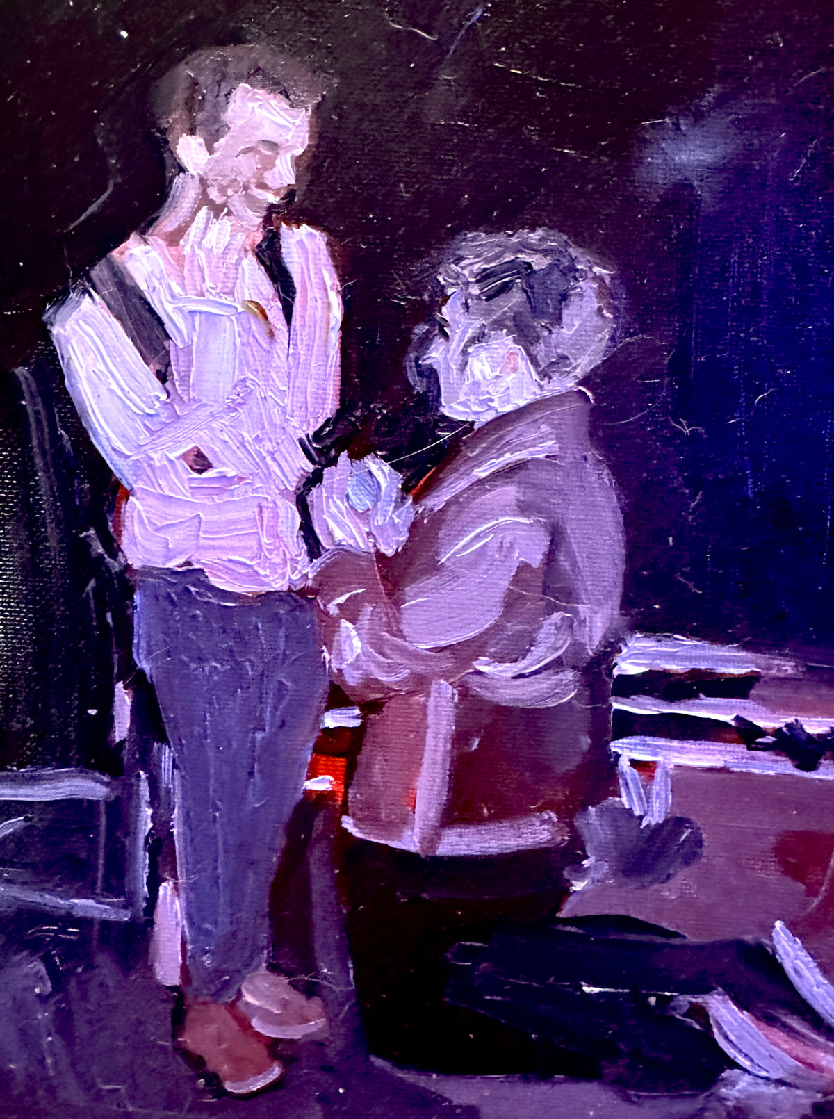 “Muscle Memory” 8x10” oil on canvas